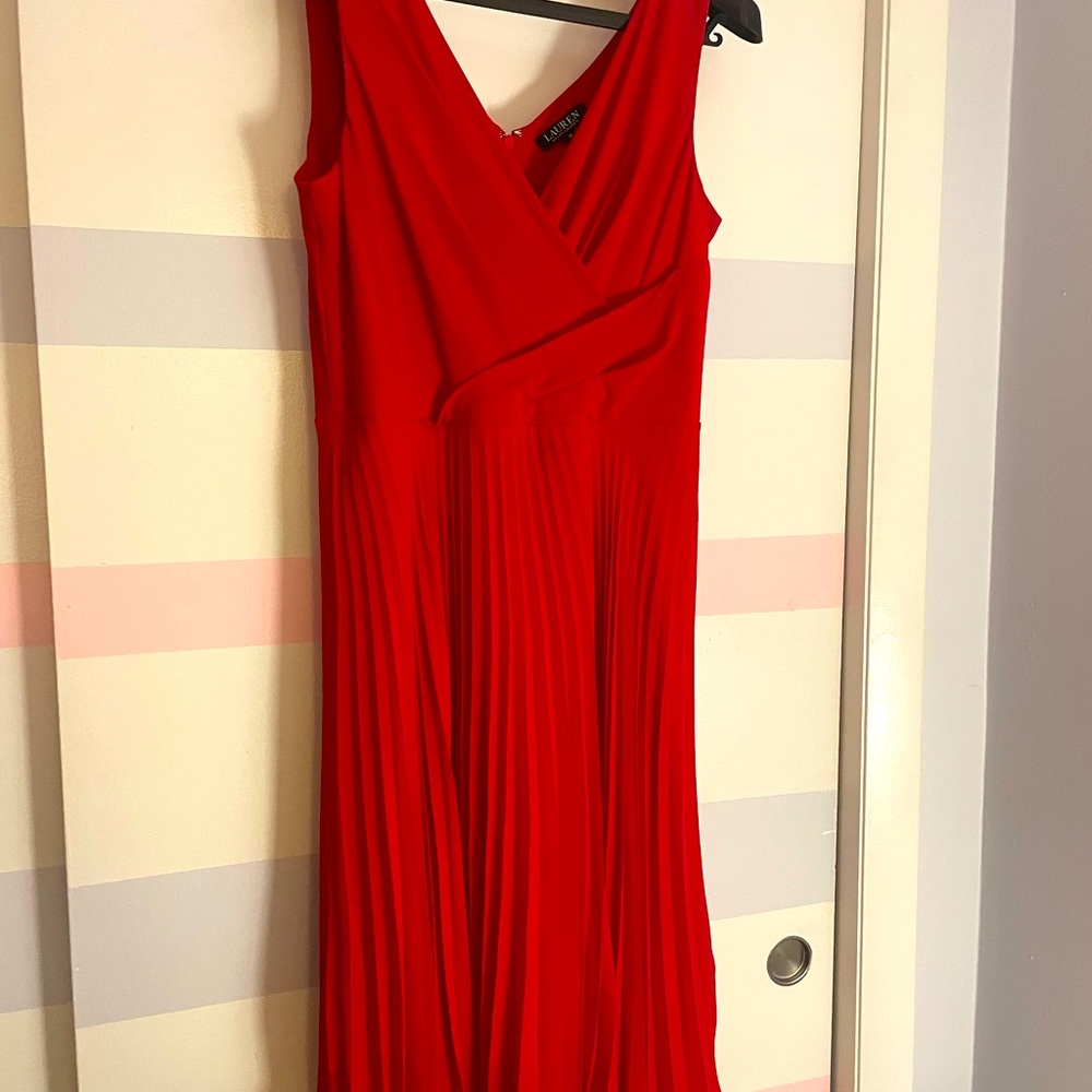 Ralph Lauren Pleated Dress
